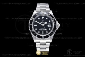 RAF 롤렉스 구형 서브마리너 블랙다이얼 스틸브레이슬릿 구섭마 Submariner 16610LN 904L Re SS/SS Black RAF SH3135