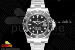 (NEW) VSF 롤렉스 서브마리너 블랙다이얼 스틸브레이슬릿 Submariner 116610 LN Black Ceramic 904L Steel VSF 1:1 Best Edition VS3135