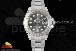C+F 롤렉스 요트마스터 그레이다이얼 스틸브레이슬릿 Yacht-Master 126622 904L Steel C+SF 1:1 Best Edition Gray Dial on SS Bracelet VR3235