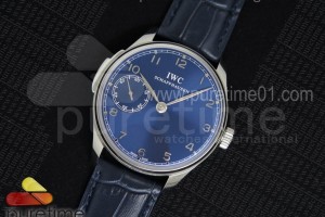 YLF IWC 포르투기저 블루다이얼 블루가죽스트랩 Portuguese SS IW5242 YLF Blue Dial on Blue Leather Strap A95290