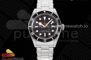 ZF V5 튜더 헤리티지 블랙베이 블랙베젤 스틸브레이슬릿 Heritage Black Bay Black Bezel ZF 1:1 Best Edition on SS Bracelet A2824 V5